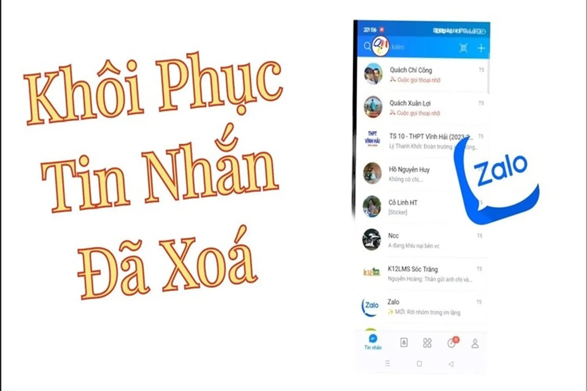 zalo không khôi phục được tin nhắn trên iphone - Hình 5