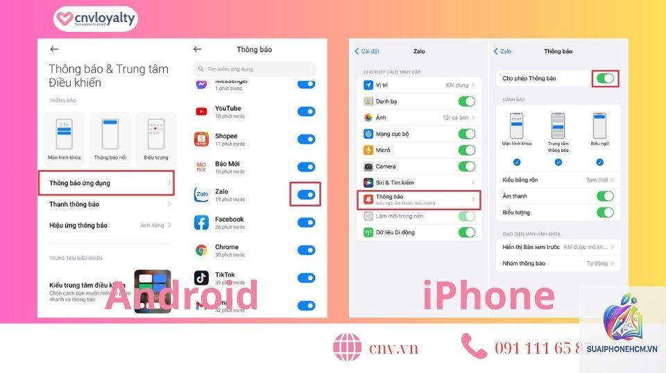 zalo không nhận cuộc gọi trên iphone