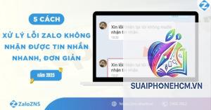 zalo không nhận được tin nhắn trên iphone