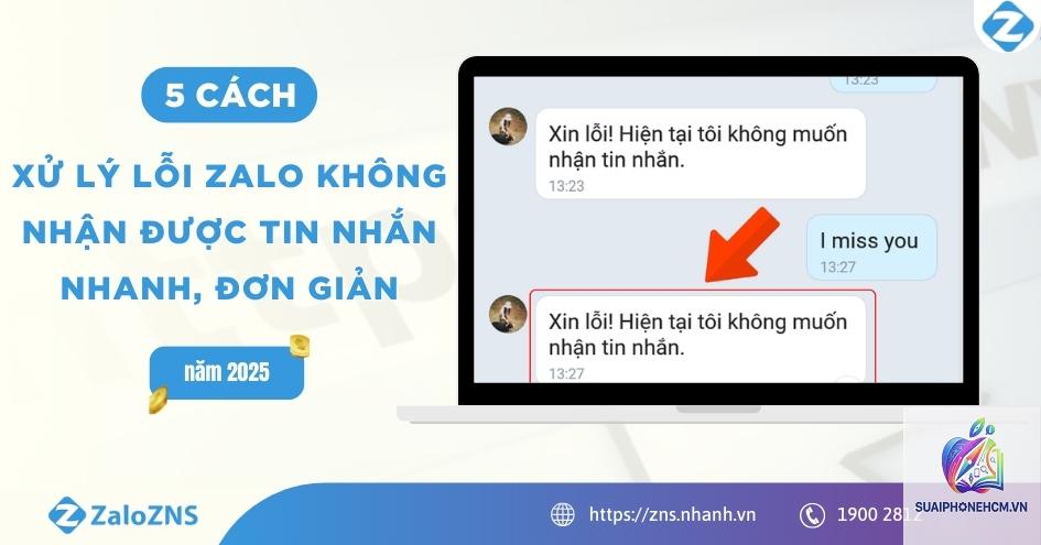 zalo không nhận được tin nhắn trên iphone