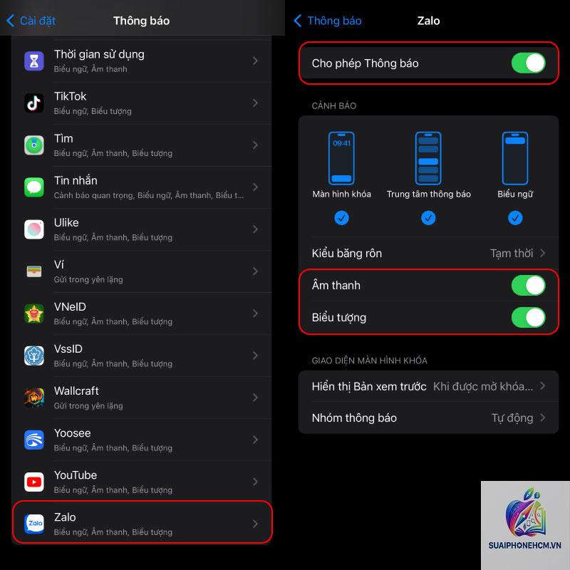 zalo không thông báo trên iphone - Hình 4