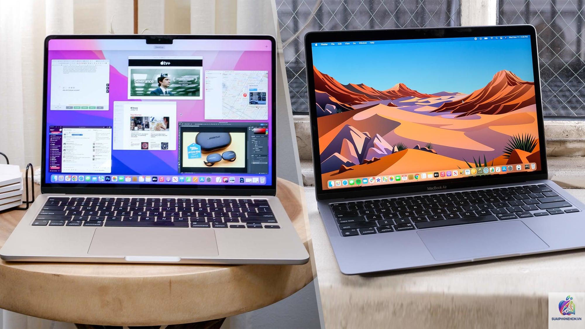 MacBook Air M1 vs M2 - Hình 1