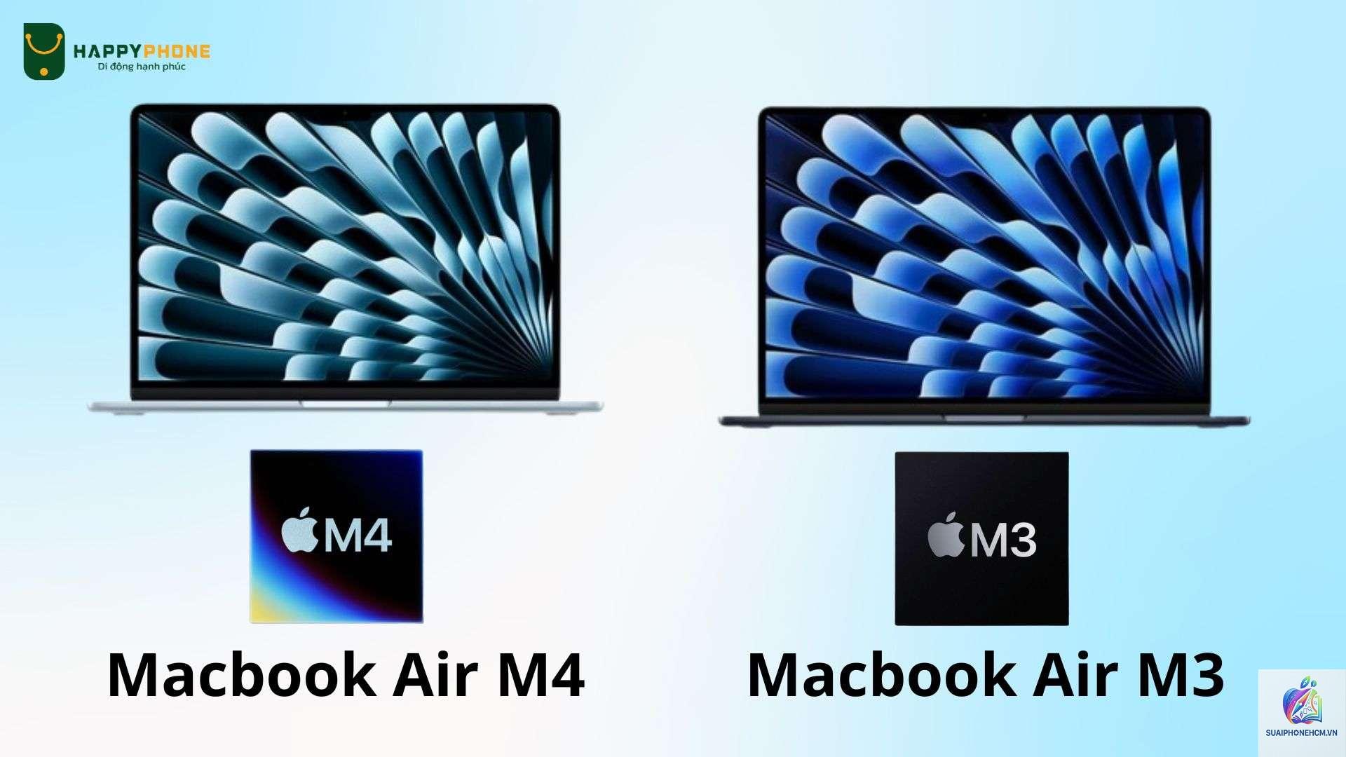 MacBook Air M3 vs M4 - Hình 1