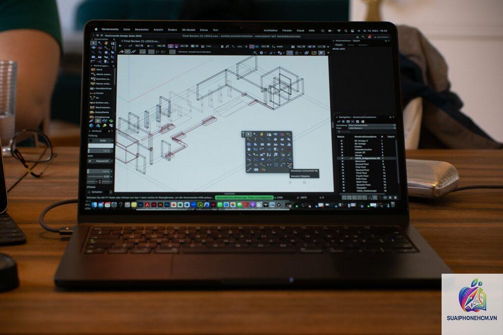 MacBook Air cho AutoCAD