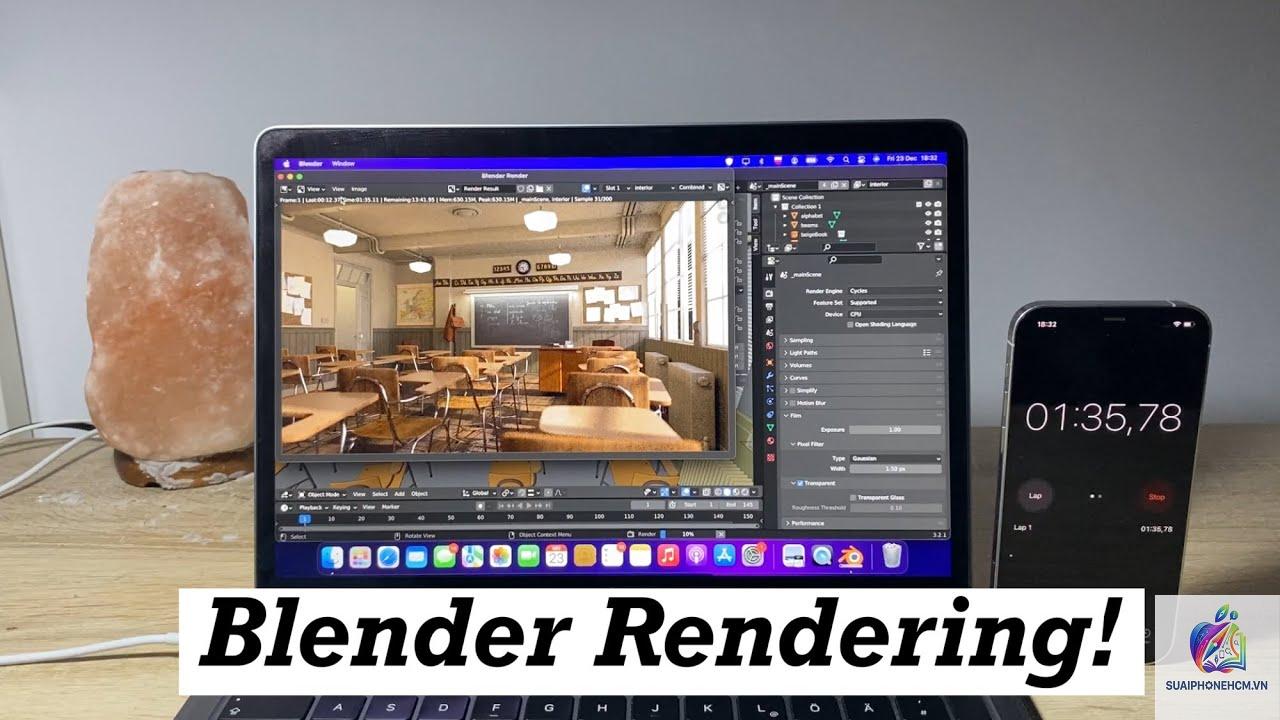 MacBook Air cho Blender - Hình 3