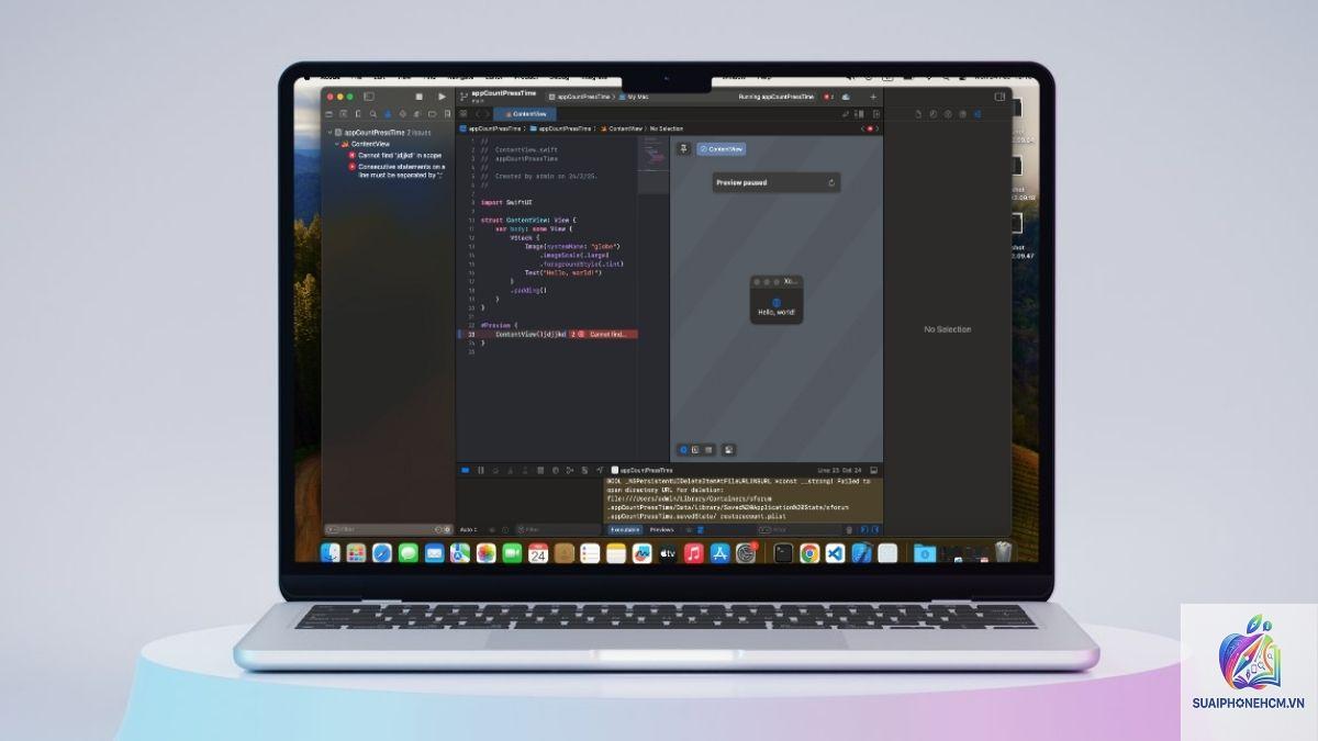 MacBook Air cho Xcode - Hình 2