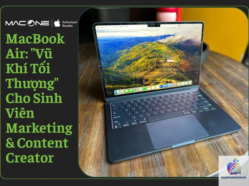 MacBook Air cho content creator
