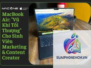 MacBook Air cho content creator