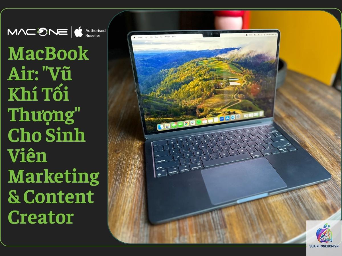 MacBook Air cho content creator - Hình 1