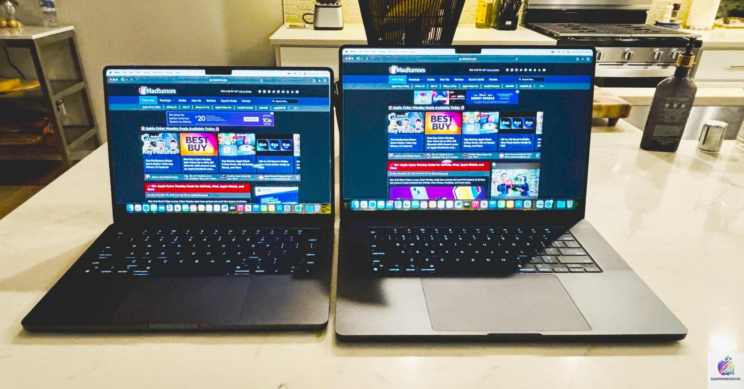 MacBook Pro 14 vs 16 - Hình 2