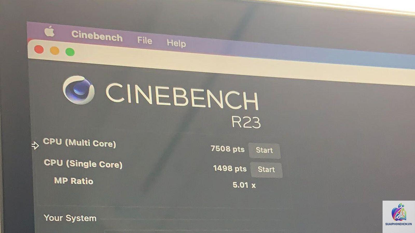 MacBook Pro Cinebench - Hình 5