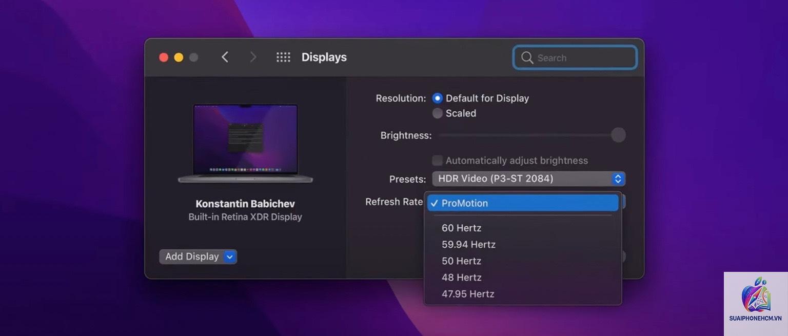 MacBook Pro ProMotion - Hình 5
