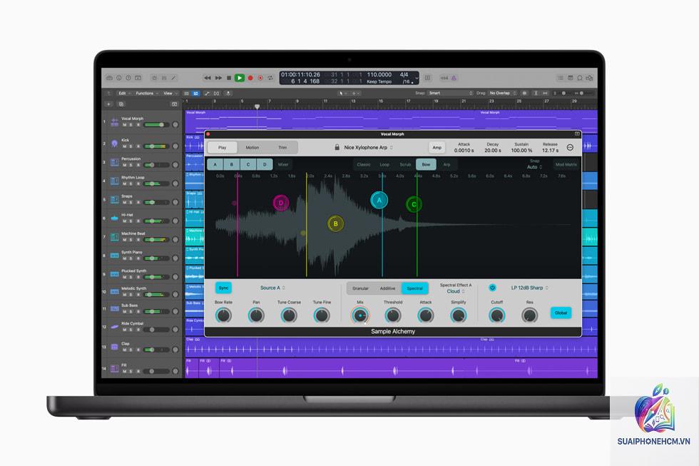 MacBook Pro cho Logic Pro