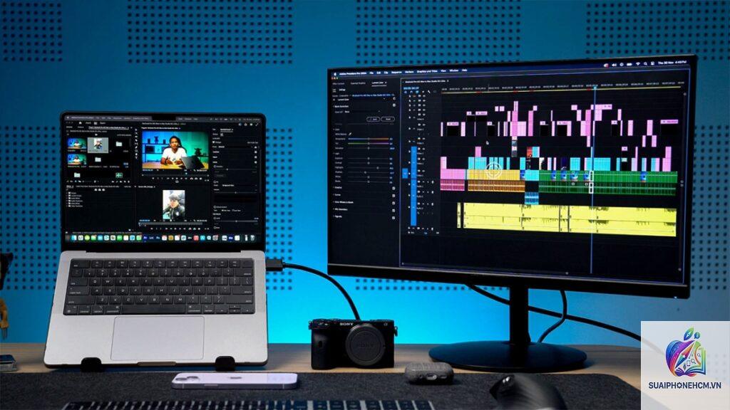 MacBook Pro cho dựng phim