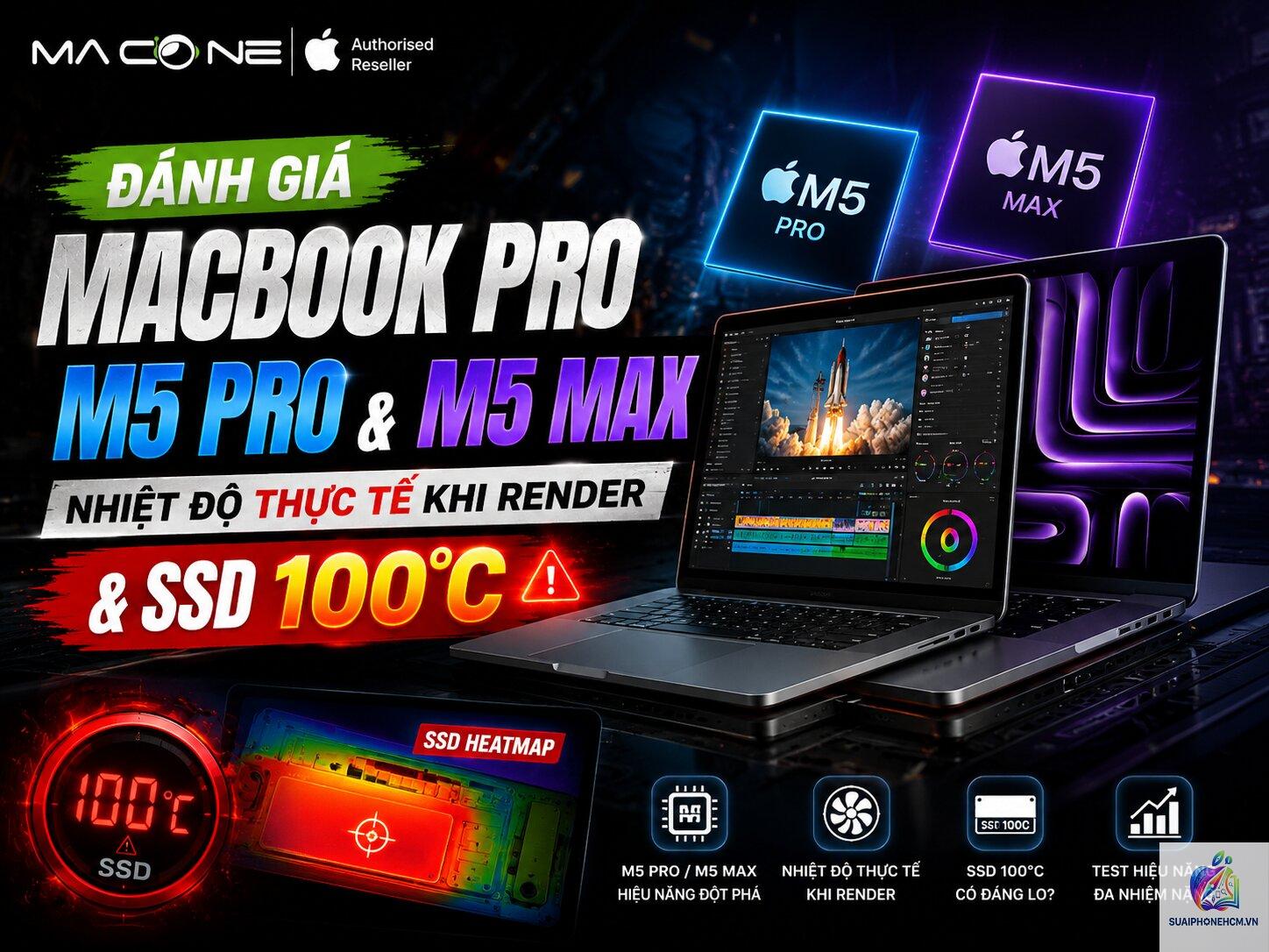 MacBook Pro nhiệt độ khi render - Hình 1