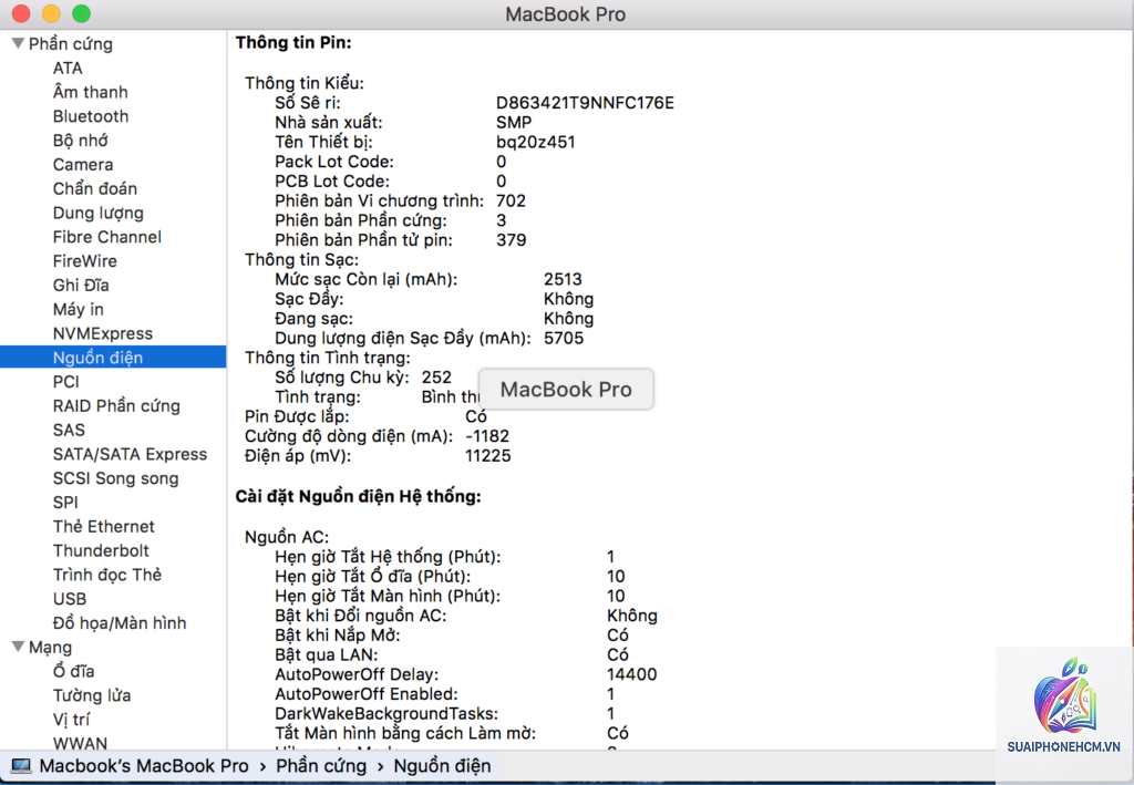 MacBook Pro pin bao lâu