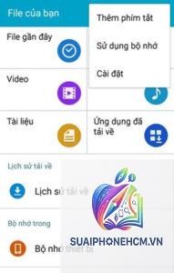 cách ẩn tệp trên điện thoại