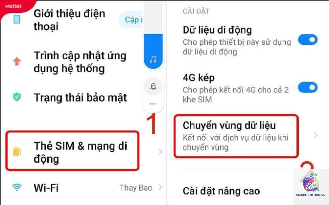 cách bật chuyển vùng dữ liệu trên điện thoại - Hình 2