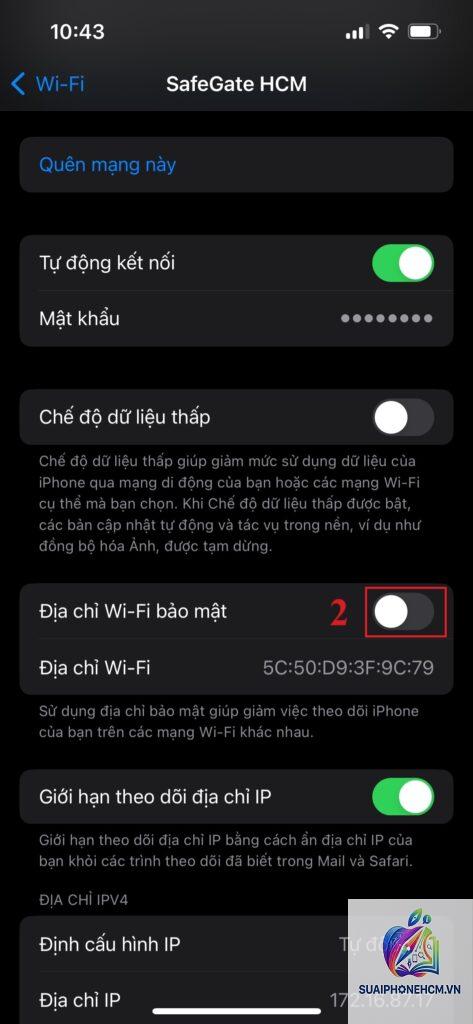 cách bật địa chỉ MAC ngẫu nhiên trên điện thoại