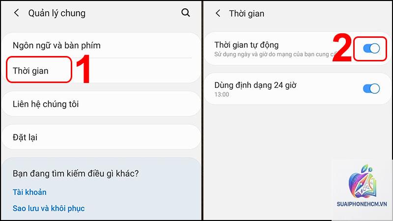cách bật ngày giờ tự động trên điện thoại - Hình 4