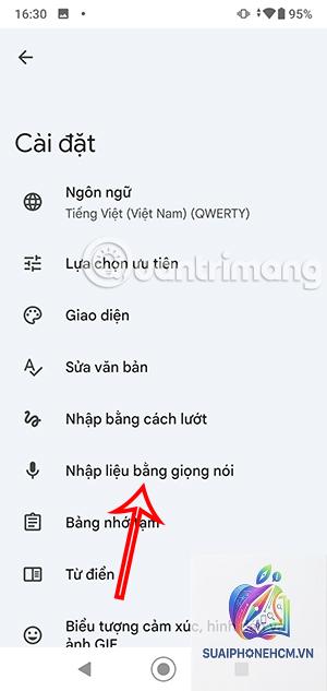 cách bật nhập liệu bằng giọng nói trên điện thoại - Hình 4
