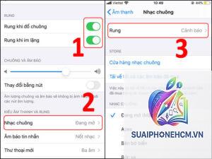 cách bật rung khi có cuộc gọi trên điện thoại