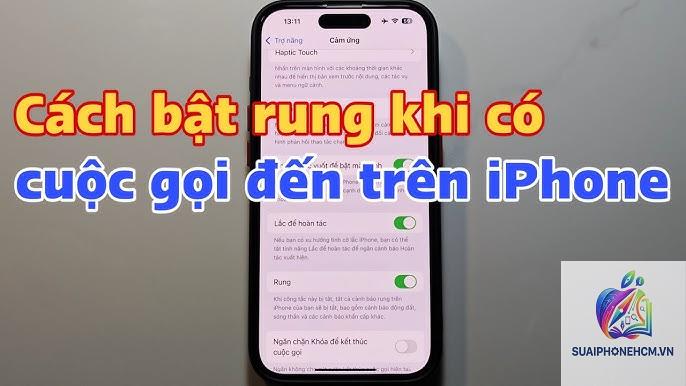 cách bật rung khi có cuộc gọi trên điện thoại - Hình 5