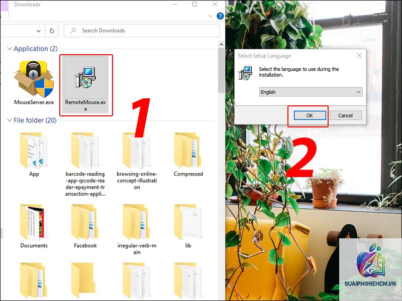 cách biến điện thoại thành chuột không dây