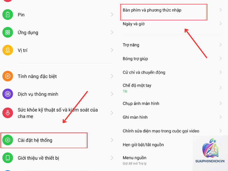 cách cài bàn phím tiếng Việt trên điện thoại