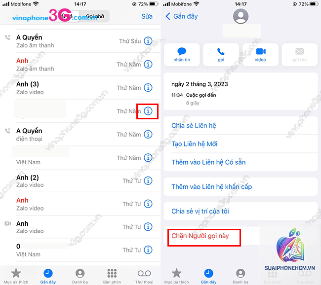 cách chặn cuộc gọi quốc tế trên điện thoại