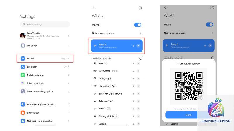 cách chia sẻ mật khẩu WiFi từ điện thoại - Hình 4