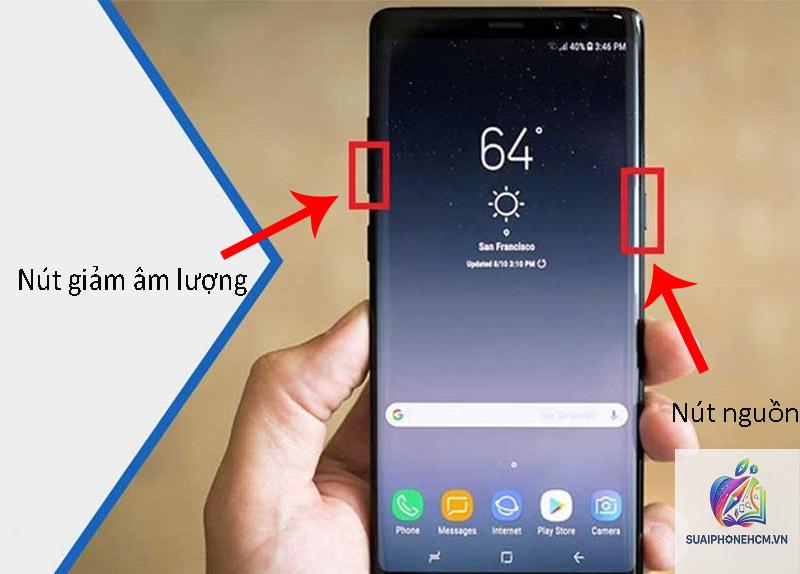 cách chụp màn hình điện thoại