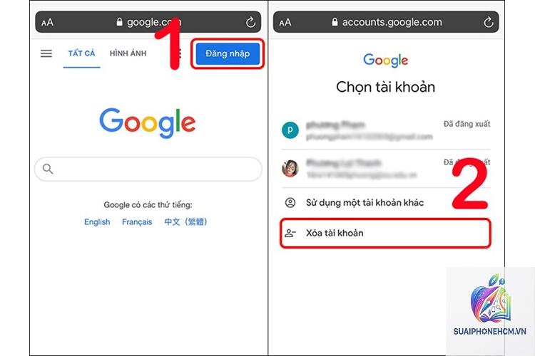 cách đăng xuất tài khoản Google trên điện thoại - Hình 2