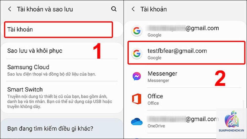 cách đăng xuất tài khoản Google trên điện thoại