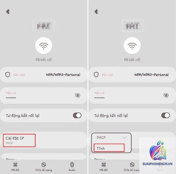 cách đặt IP tĩnh trên điện thoại - Hình 4