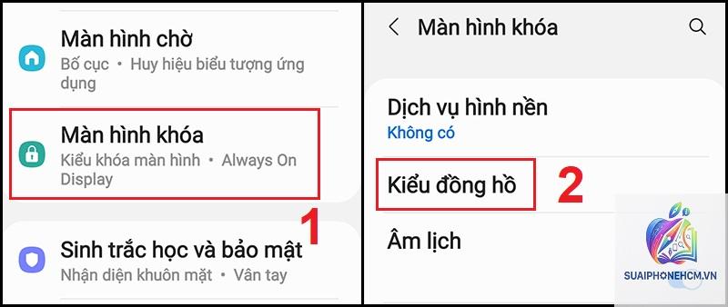 cách đổi đồng hồ màn hình khóa điện thoại - Hình 5