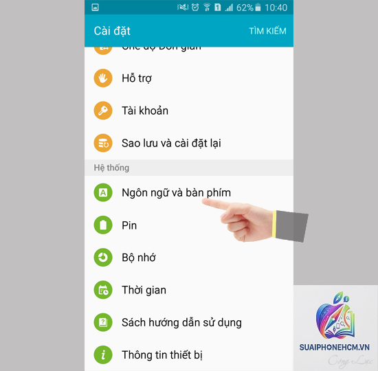 cách đổi ngôn ngữ trên điện thoại - Hình 2