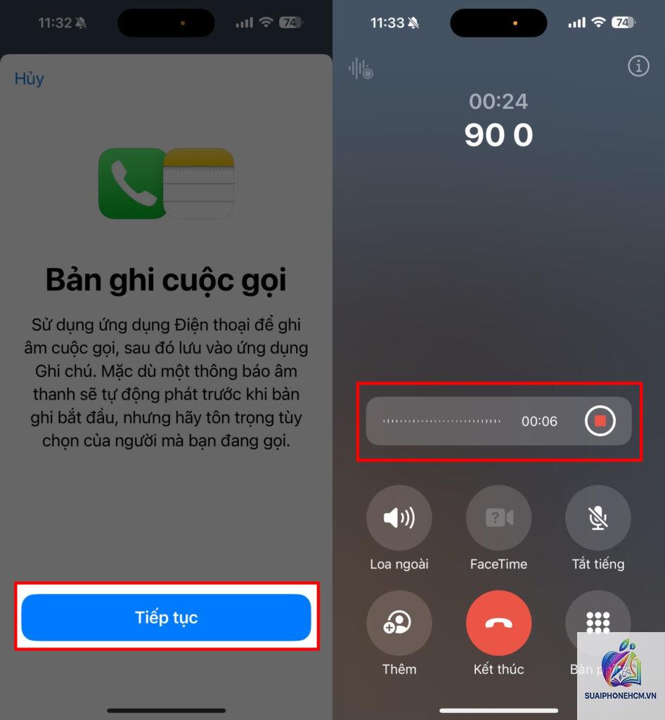 cách ghi chú cuộc gọi trên điện thoại