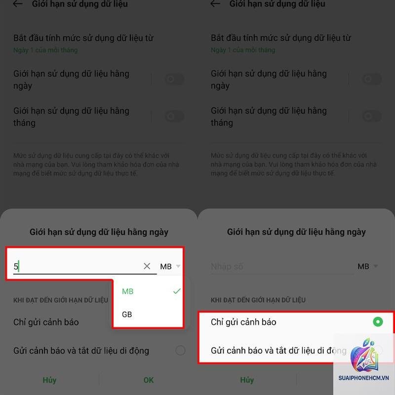 cách giới hạn dữ liệu di động trên điện thoại - Hình 5