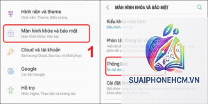 cách hiển thị thông báo trên màn hình khóa điện thoại