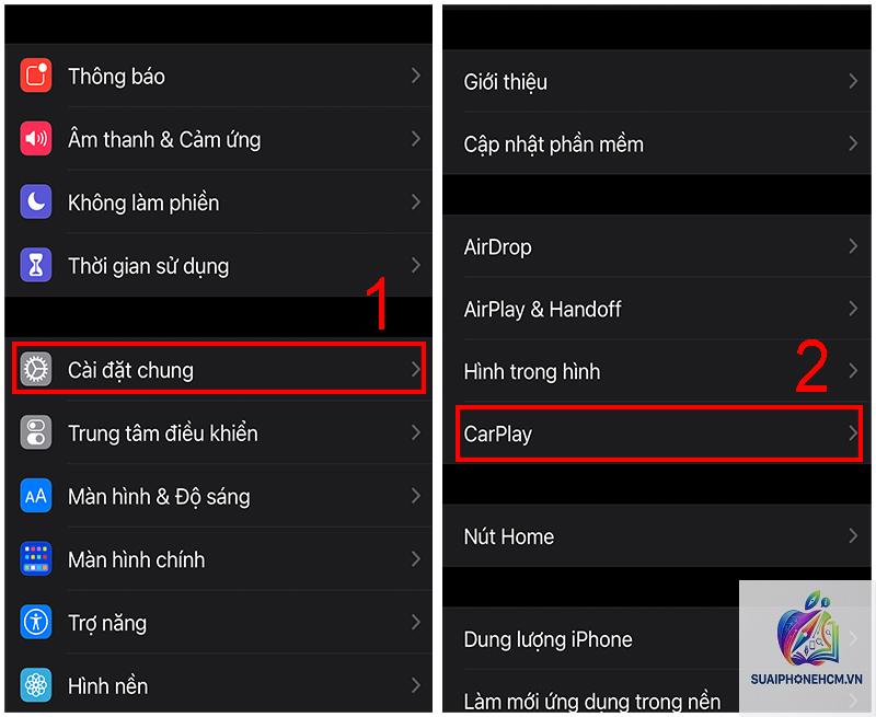 cách kết nối Apple CarPlay