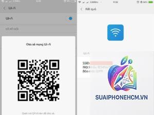 cách kết nối WiFi bằng mã QR trên điện thoại