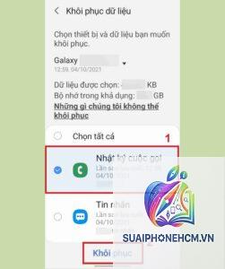 cách khôi phục lịch sử cuộc gọi trên điện thoại