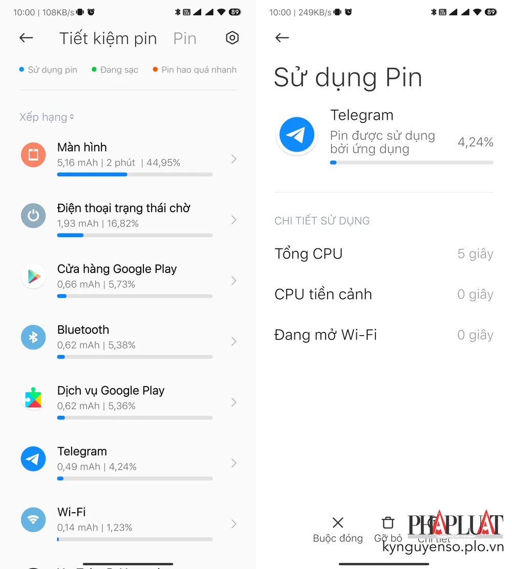 cách kiểm tra ứng dụng hao pin trên điện thoại - Hình 5