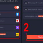 cách livestream game bằng điện thoại