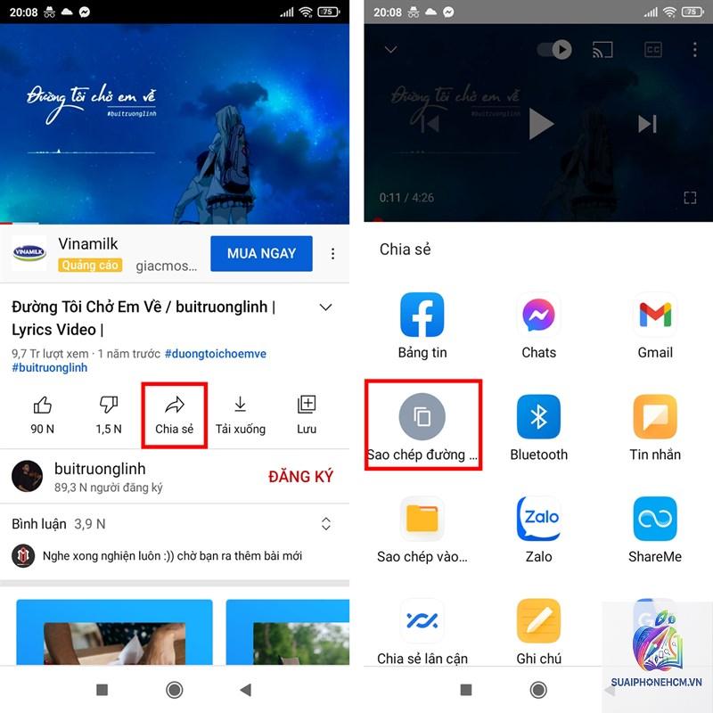 cách lưu video YouTube về điện thoại - Hình 2