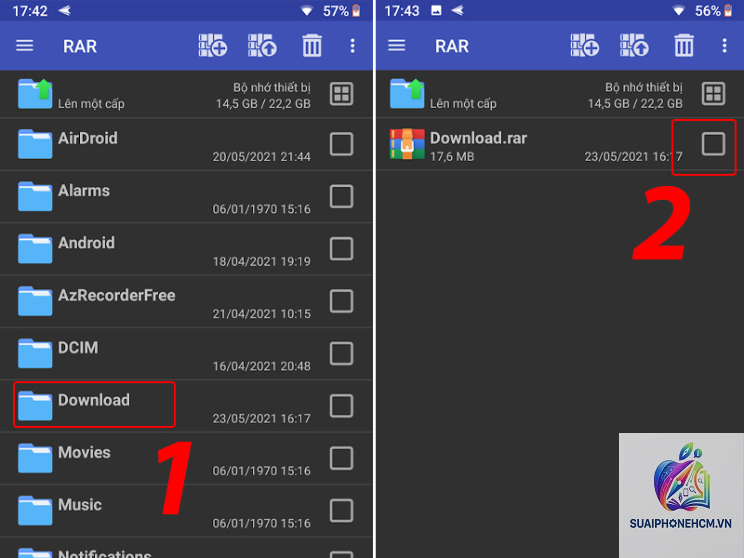 cách mở file RAR trên điện thoại - Hình 1