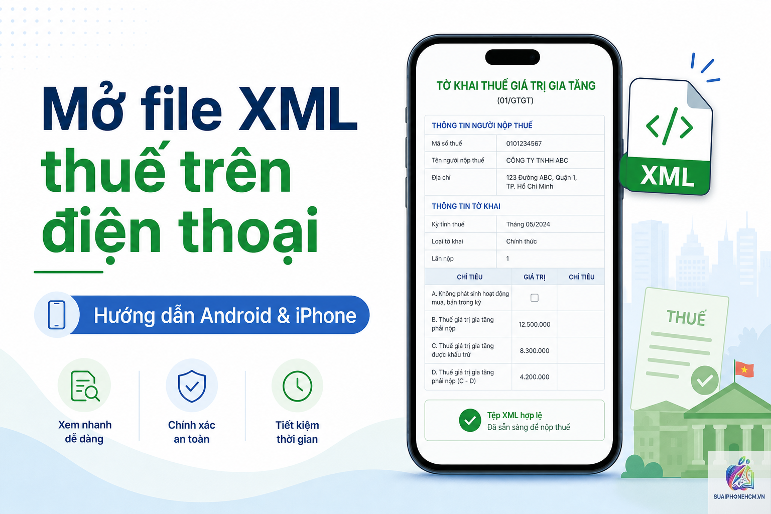 cách mở file XML trên điện thoại - Hình 1