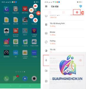 cách quay màn hình điện thoại có âm thanh