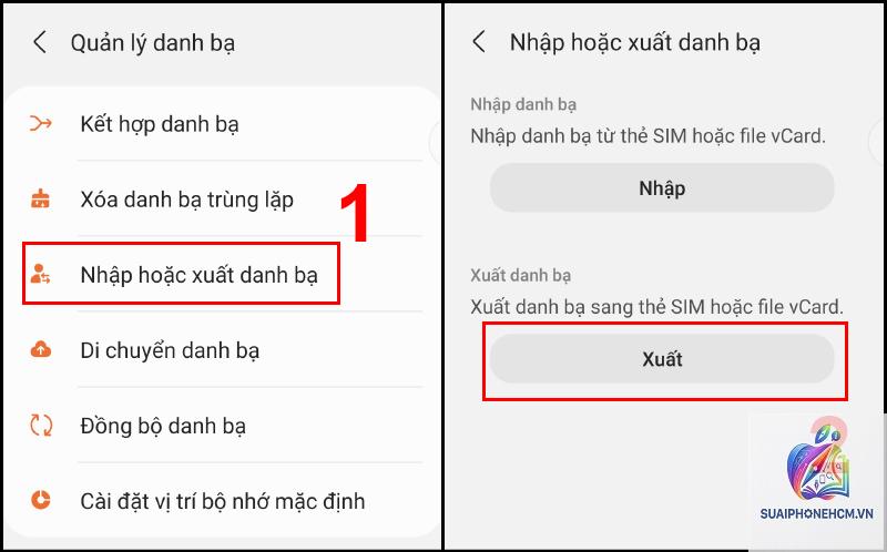 cách sao chép danh bạ từ điện thoại sang SIM - Hình 2